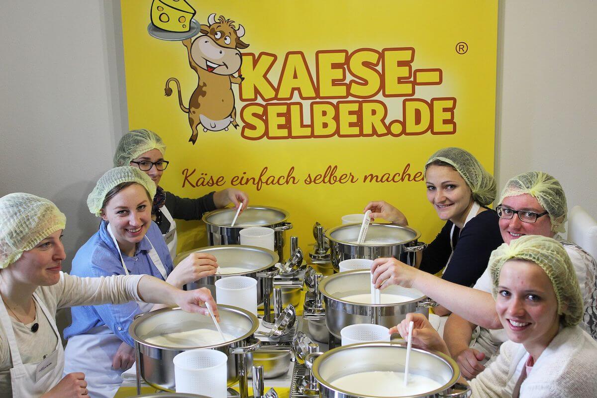 Käse selber machen Kurs Bayern