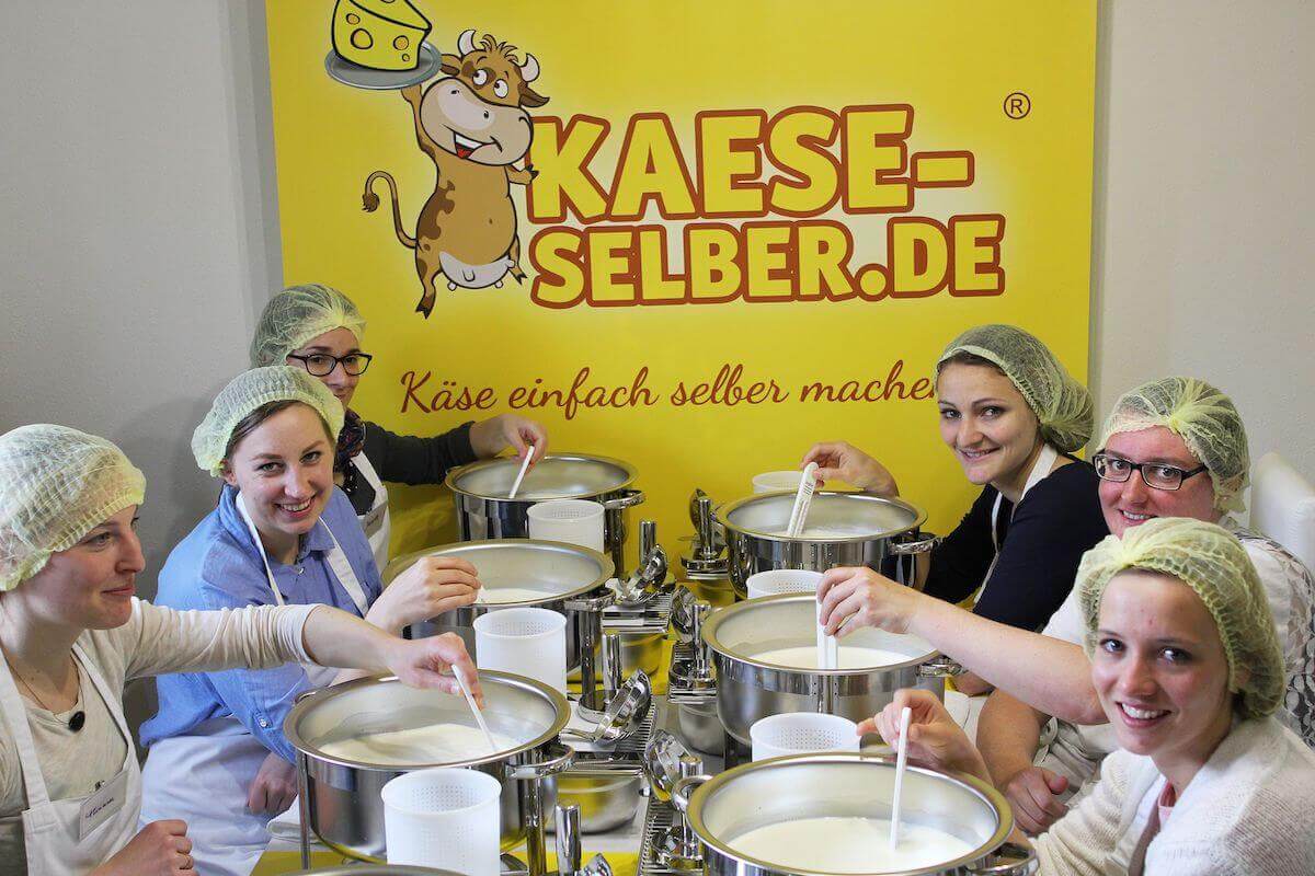 Käseschule vor Ort