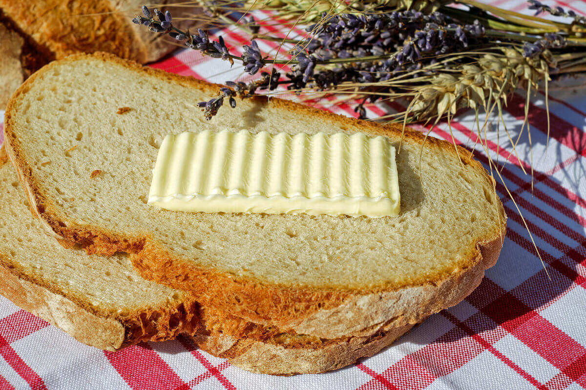 Brot mit Butter