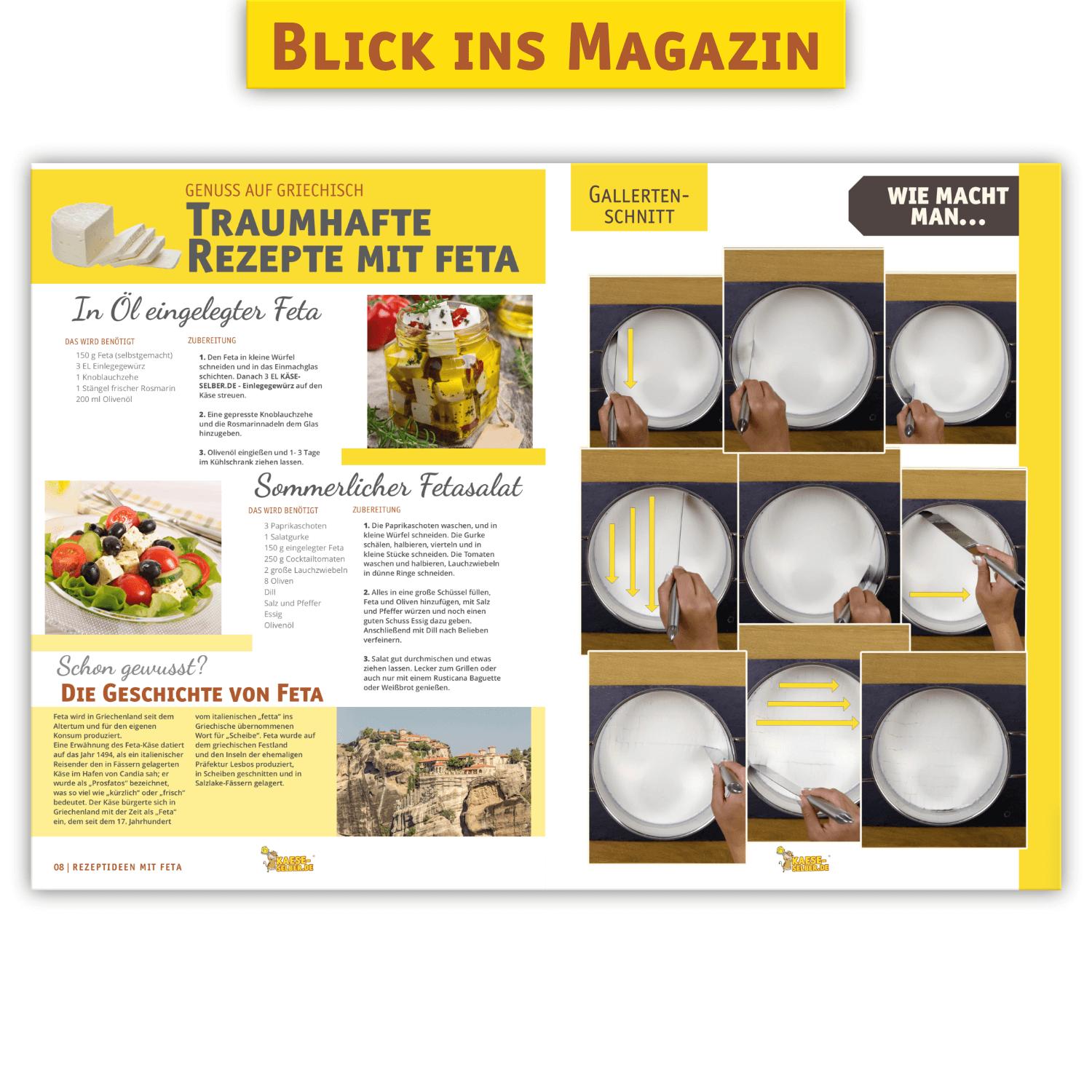 Rezeptmagazin 40 Seiten DIN A4