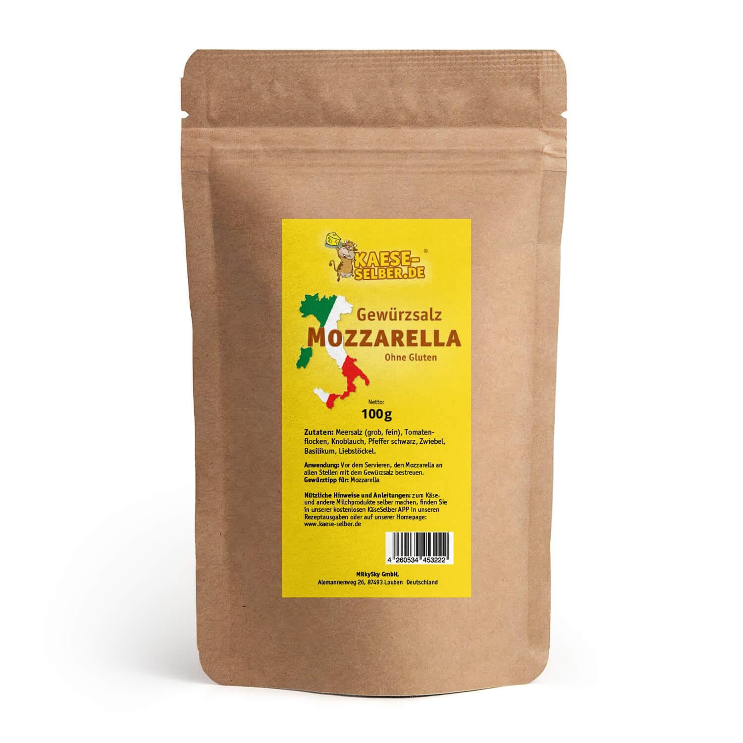 Mozzarella Gewürzsalz 100 g - Gewürzmischung