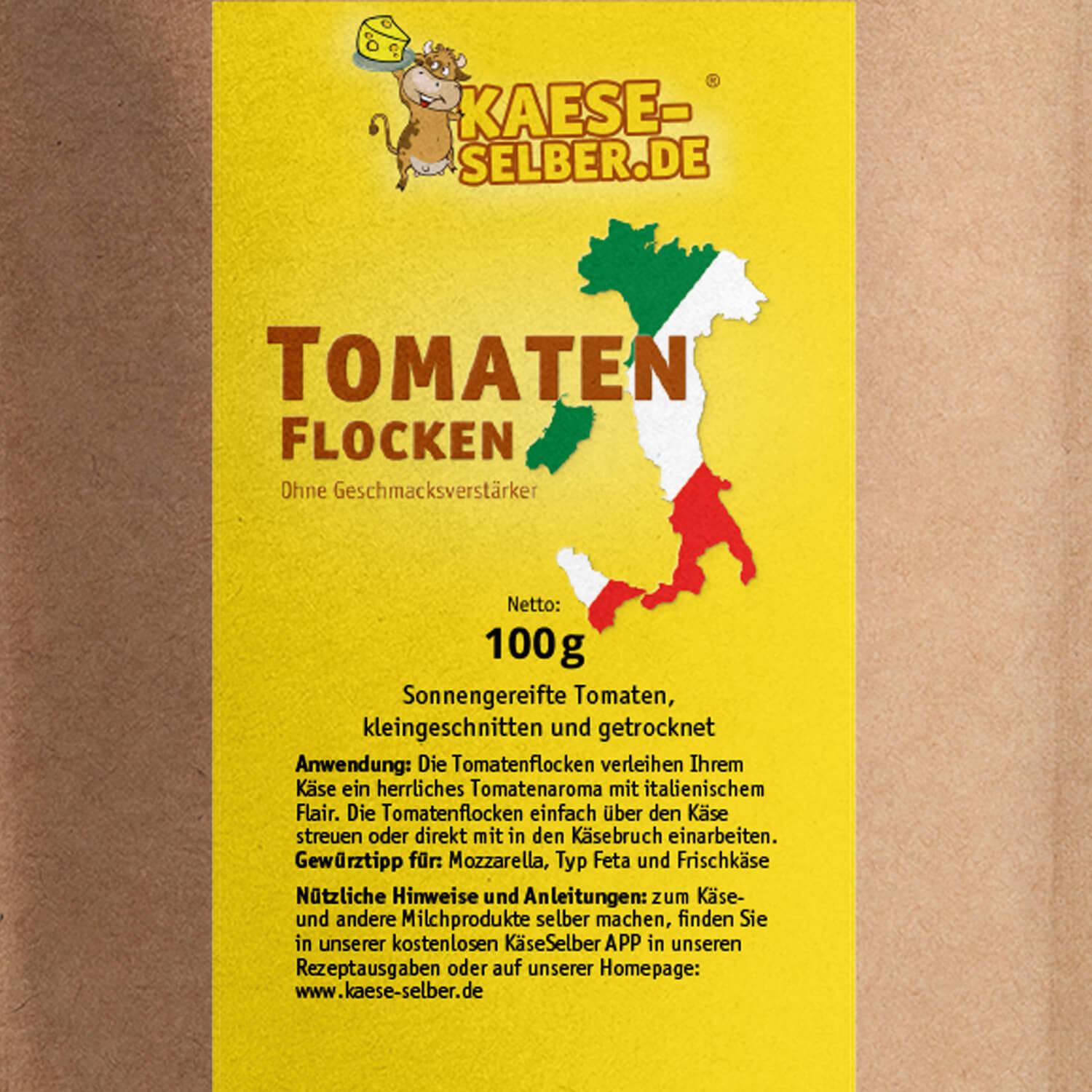 Tomatenflocken "getrocknet und sonnengereift" 100 g